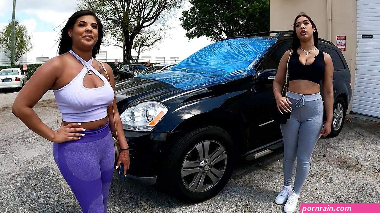 Zoey Reyes Ariel Pure Magic Take Turns On A Dick To Get Car Their Fixed