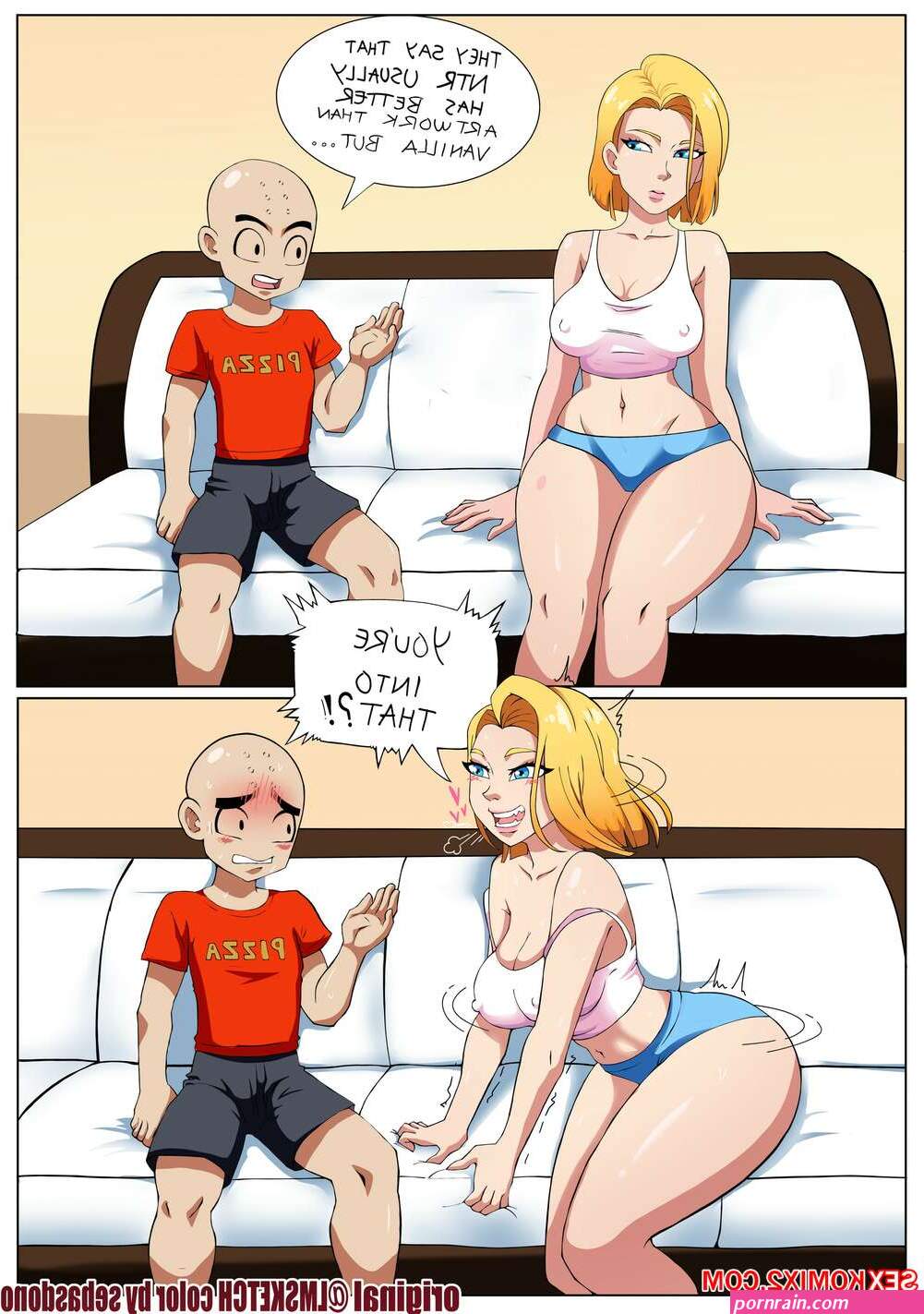 Porn comic Krilin into NTR. sebasdono LMsketch Sex comic sexy blonde decided