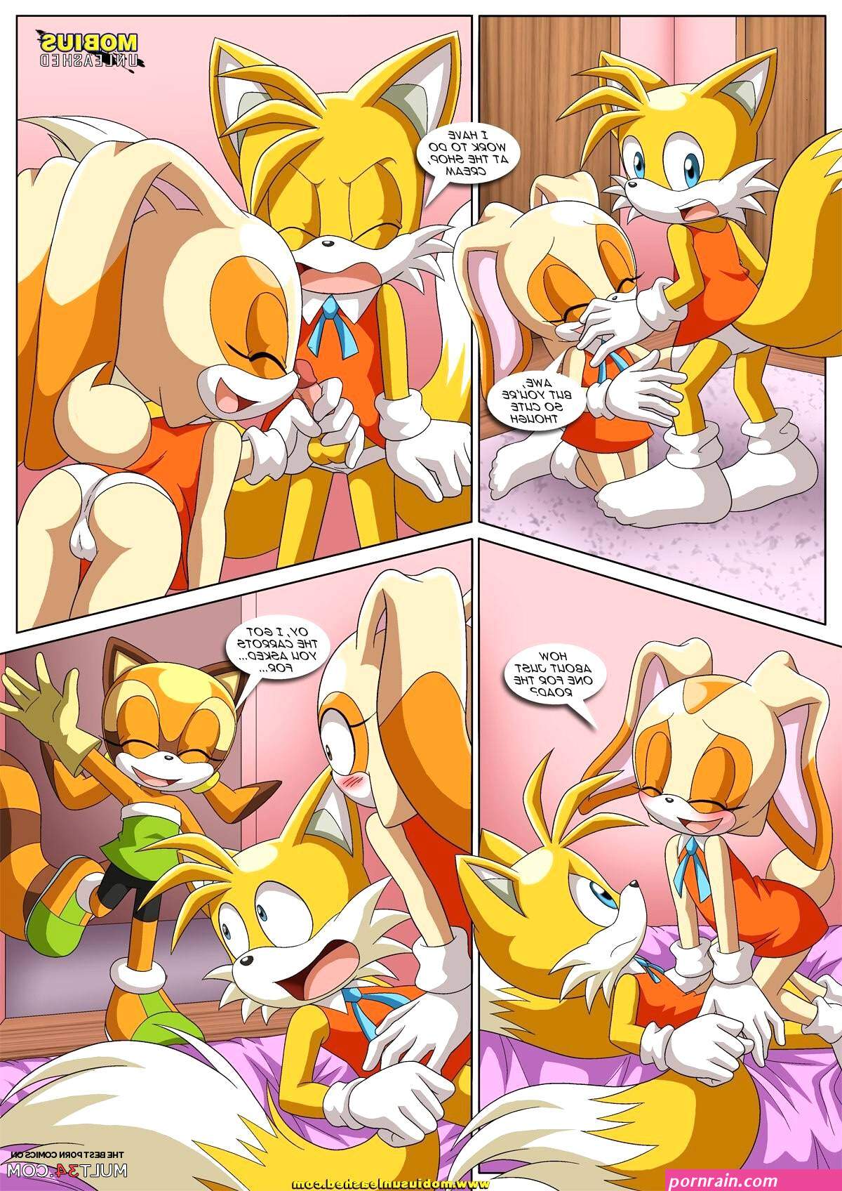 Tails and Cream 2 porn comic