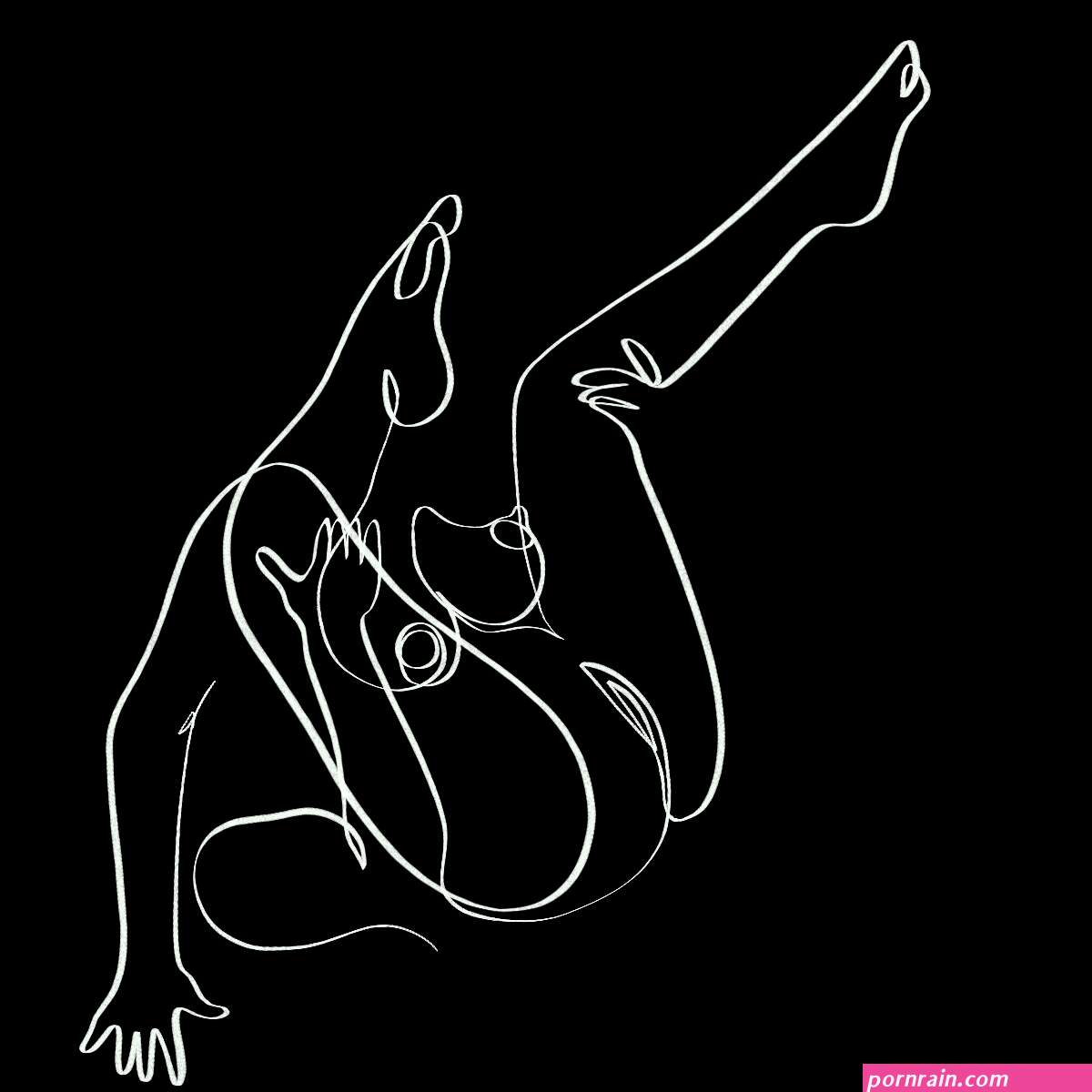 Full nelson sex position one line art 4