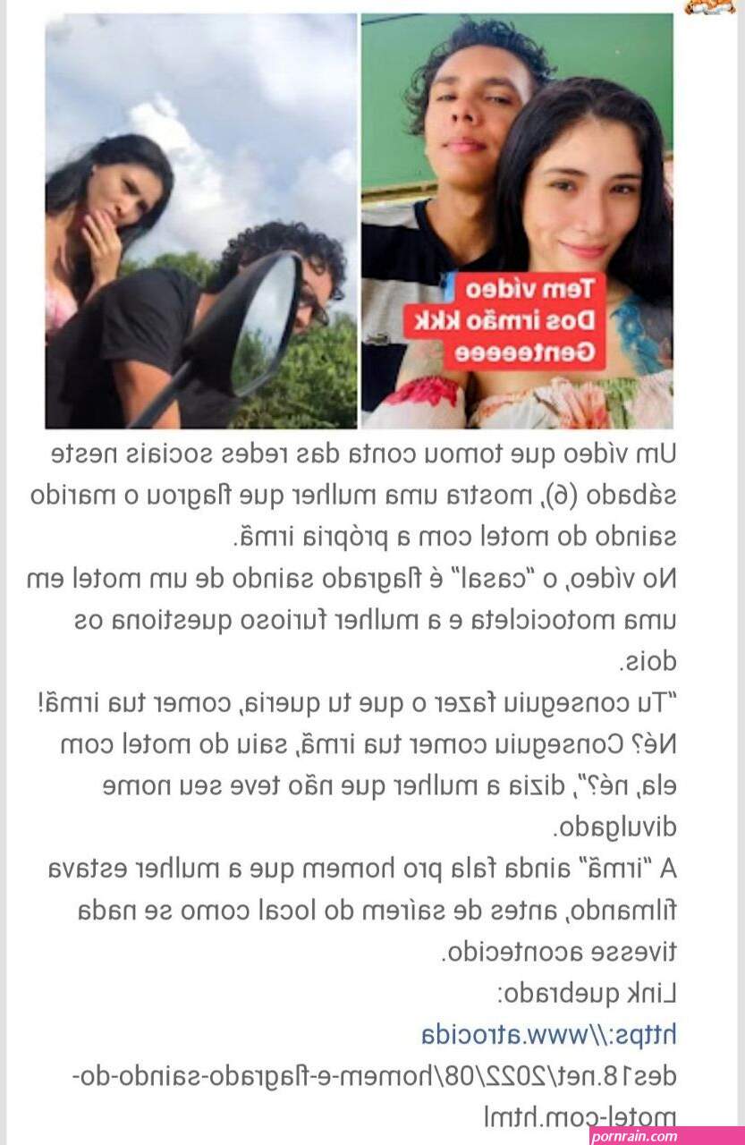 real incest between brother and sister Brazil