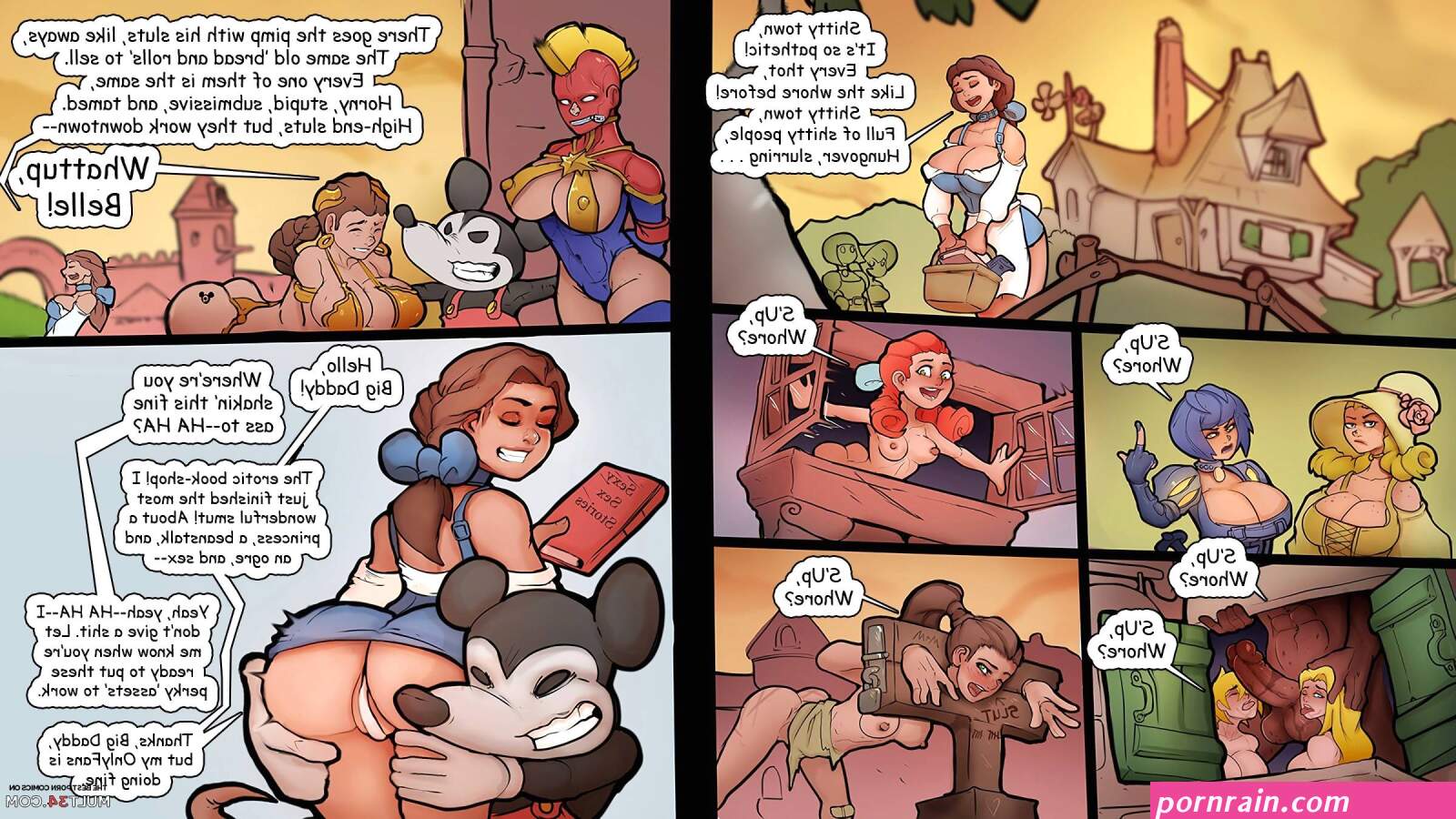 House of Mouse porn comic
