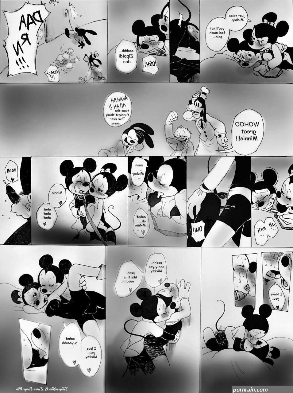 House of Mouse XXX Porn comic Rule 34 comic Cartoon porn comic