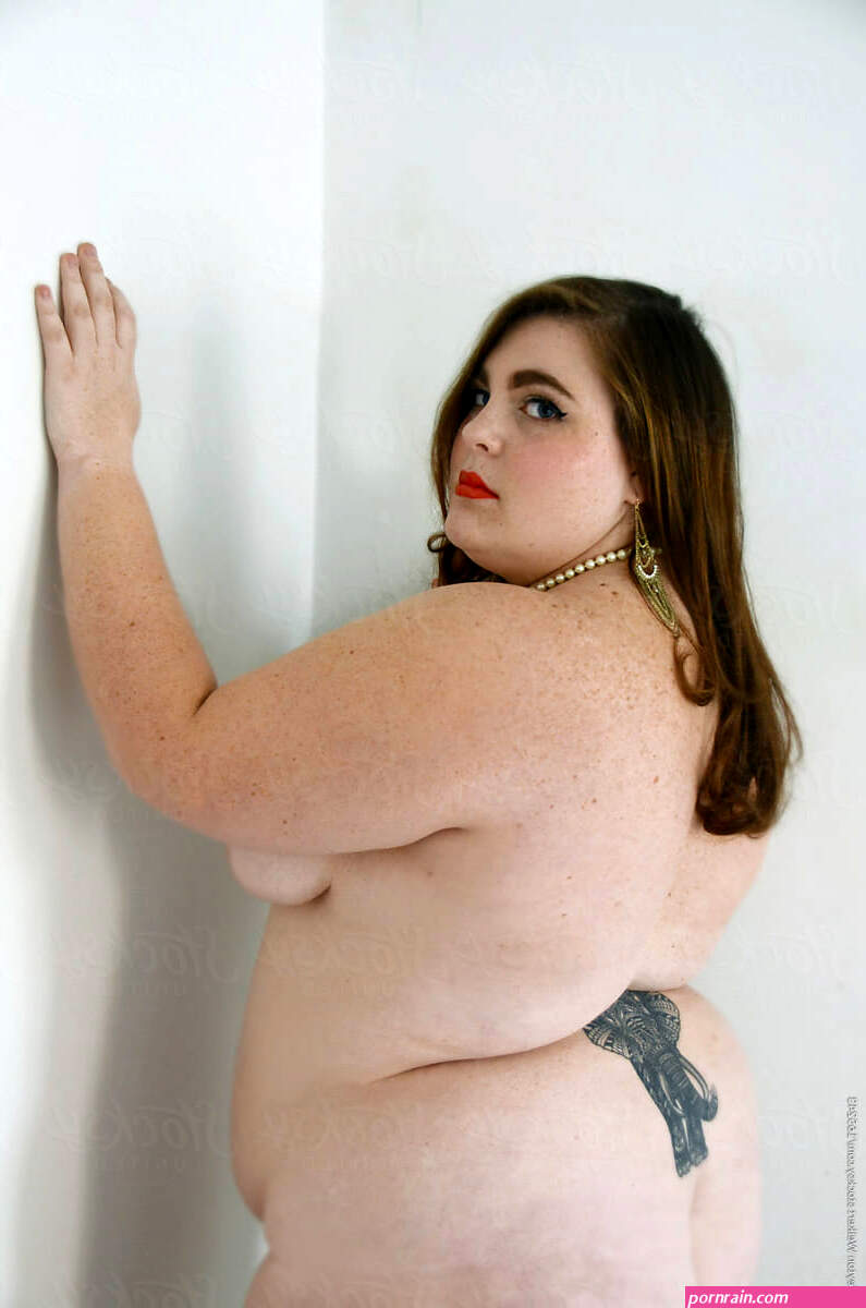 Plus Size Nude Model With Tattoo by Stocksy Contributor Peyton Weikert