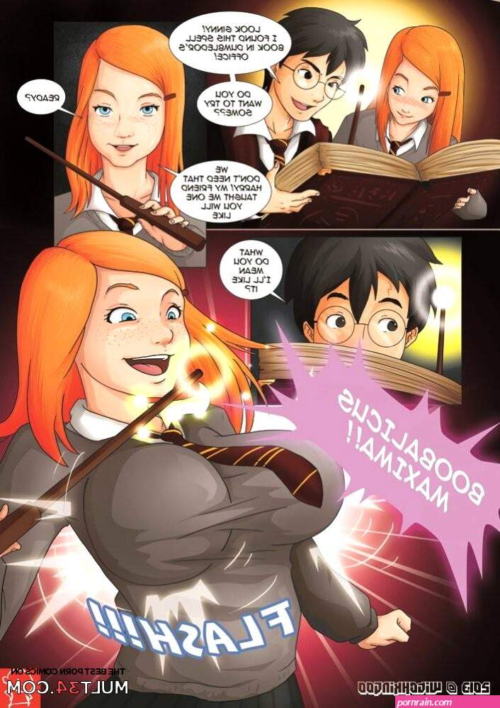 Harry Potter and the Forbidden Spells porn comic
