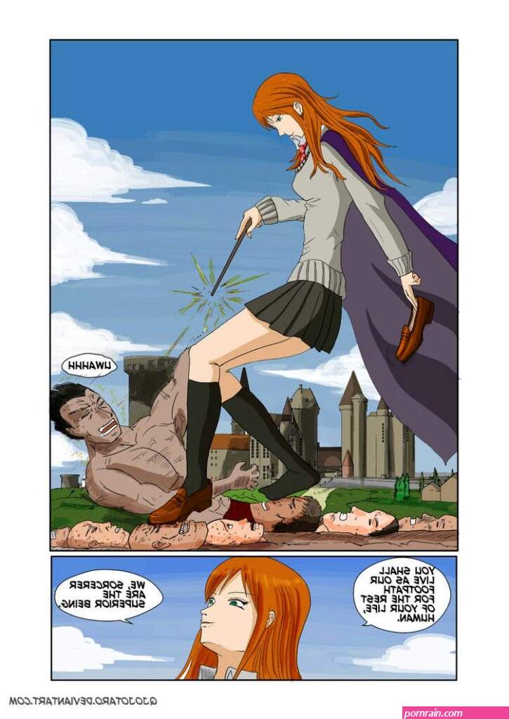 Ginny Weasley Trampling Harry Potter