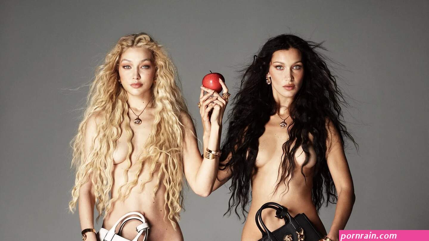 Gigi and Bella Hadid go completely naked for new Versace campaign