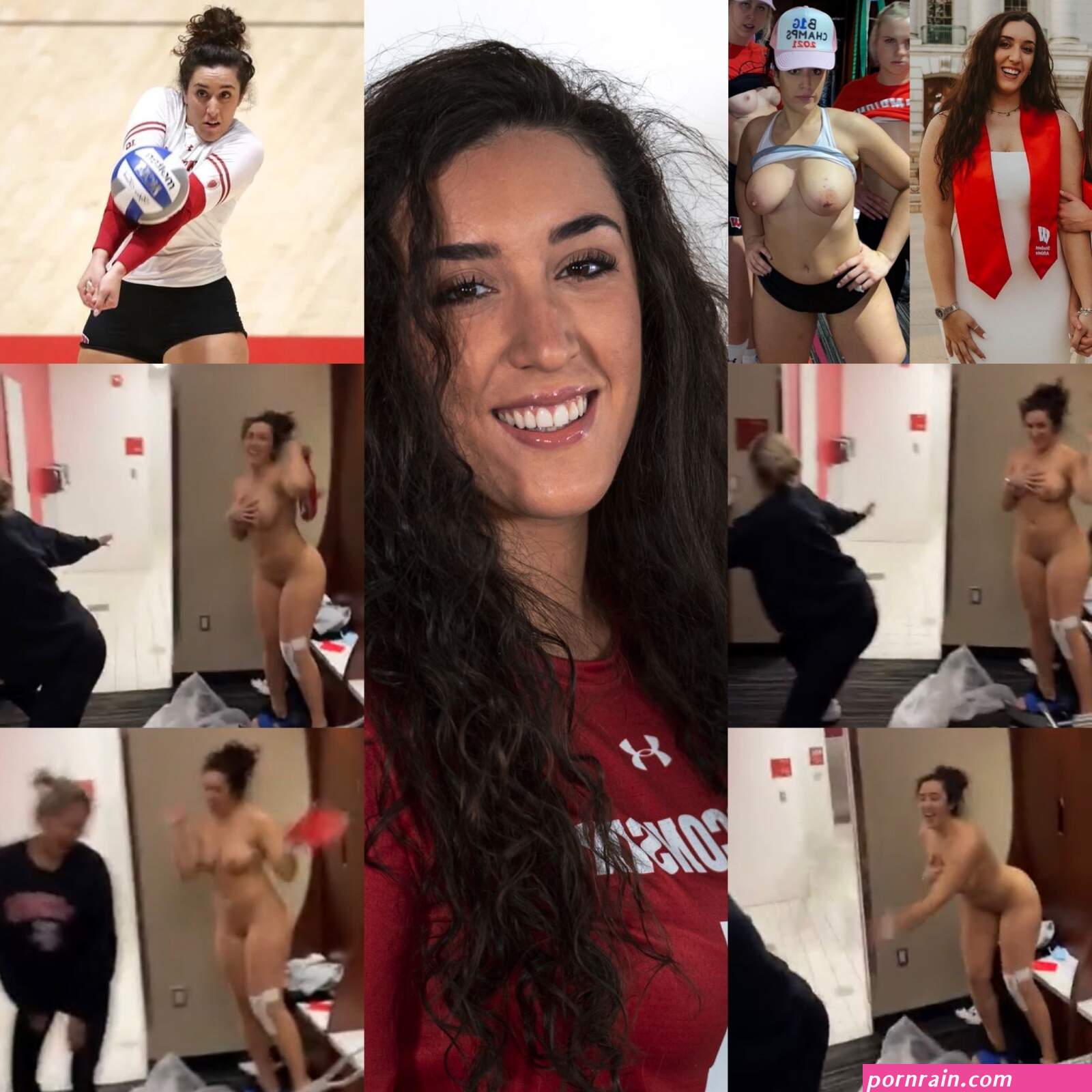 Wisconsin volleyball 7 Giorgio Civita exposed