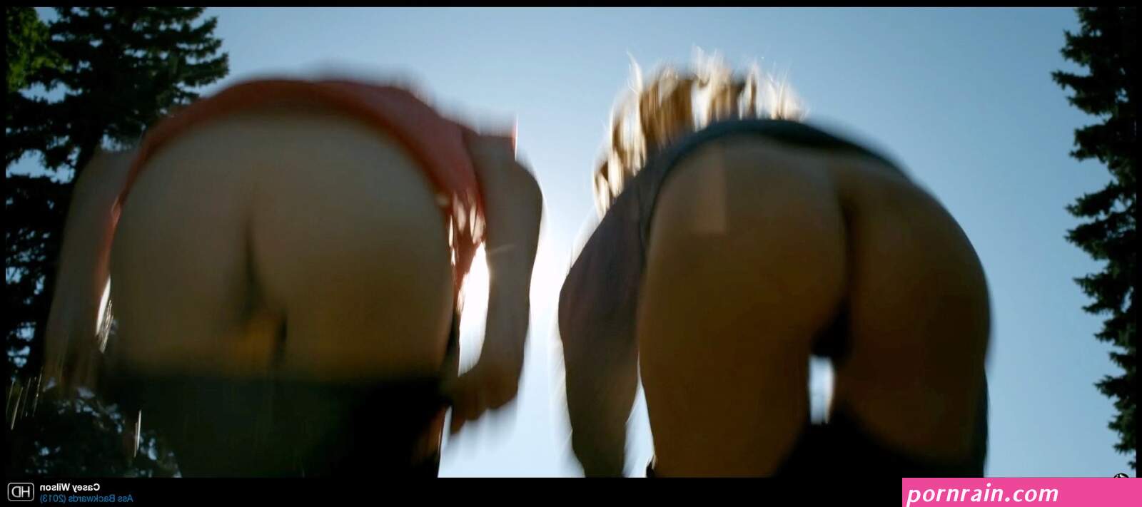 Naked Casey Wilson in Ass Backwards ANCENSORED