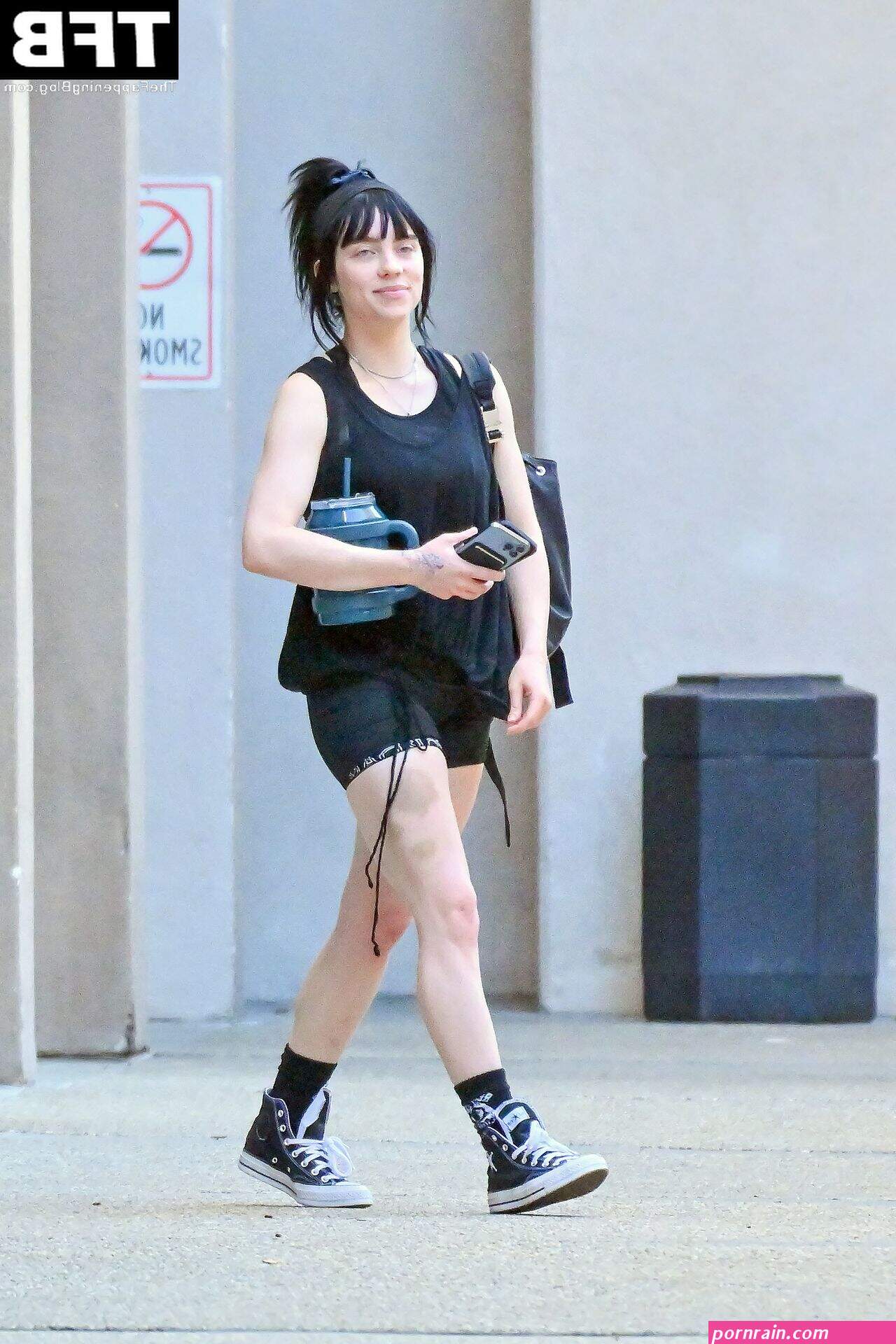 Billie Eilish Keeps Up Her Fitness Regime Stepping Out For Another Workout in Studio City