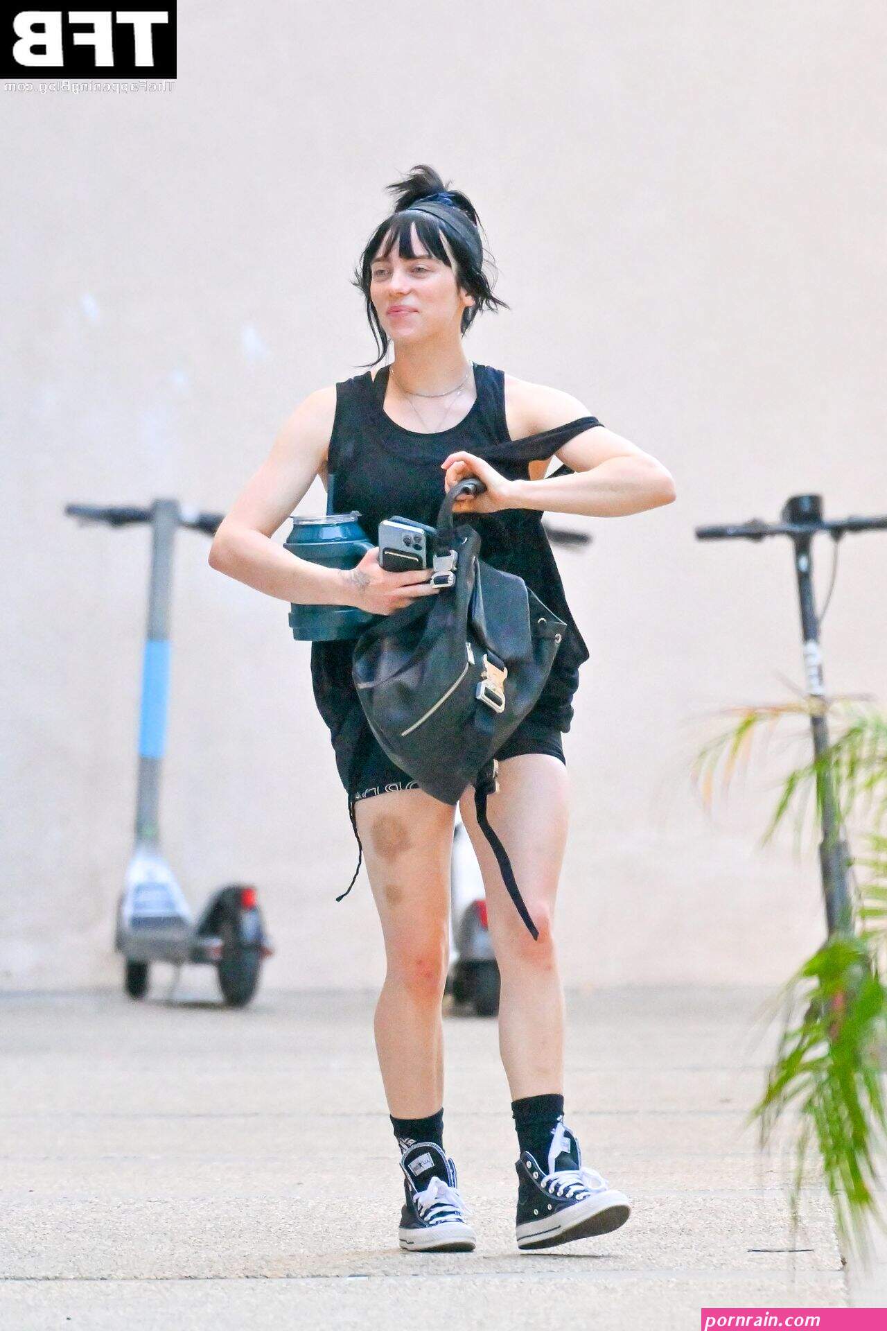 Billie Eilish Keeps Up Her Fitness Regime Stepping Out For Another Workout in Studio City
