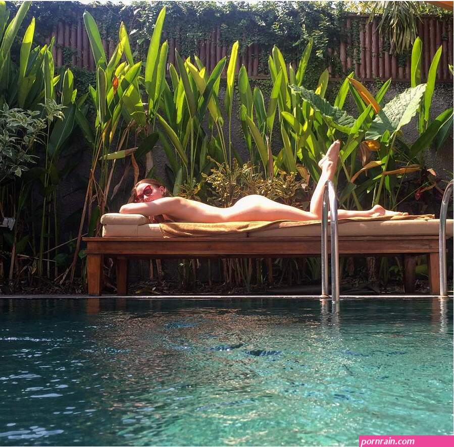 Why Does Bali Get a Nude Sunbathing Christa B. Allen?