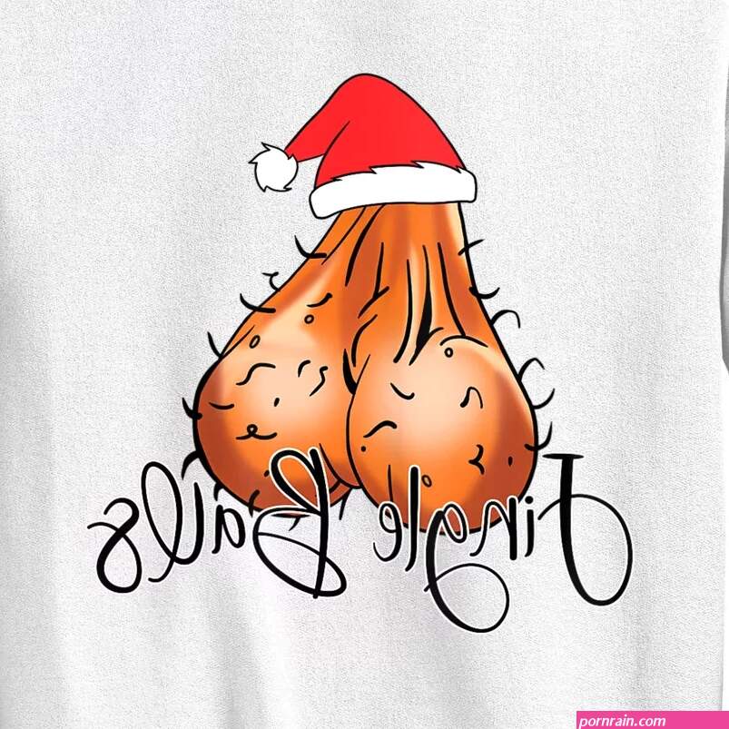 Jingle Balls Tinsel Tits Funny Christmas Matching Couple Sweatshirt