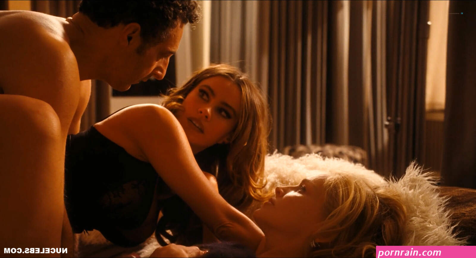 Sofia Vergara Threesome Sex Actions In Fading Gigolo