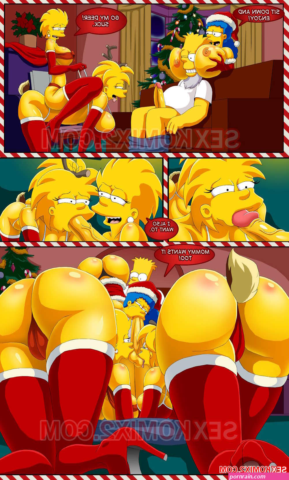 Christmas Miracle by The Simpsons SexKomix