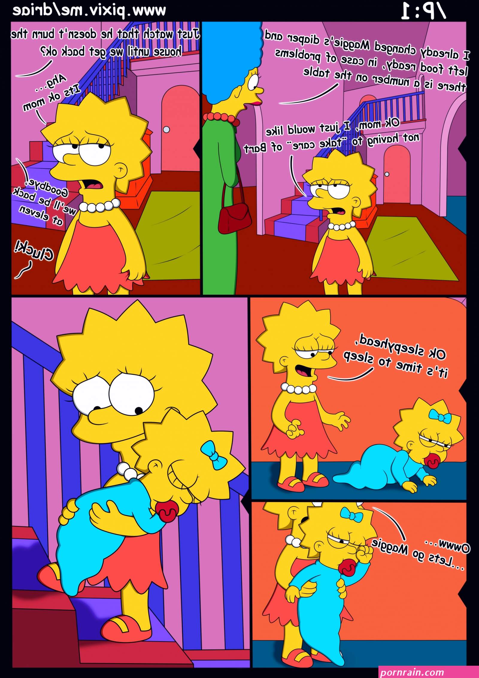 1600px x 2263px - Maggie and bart simpsons porn | PORNrain.com