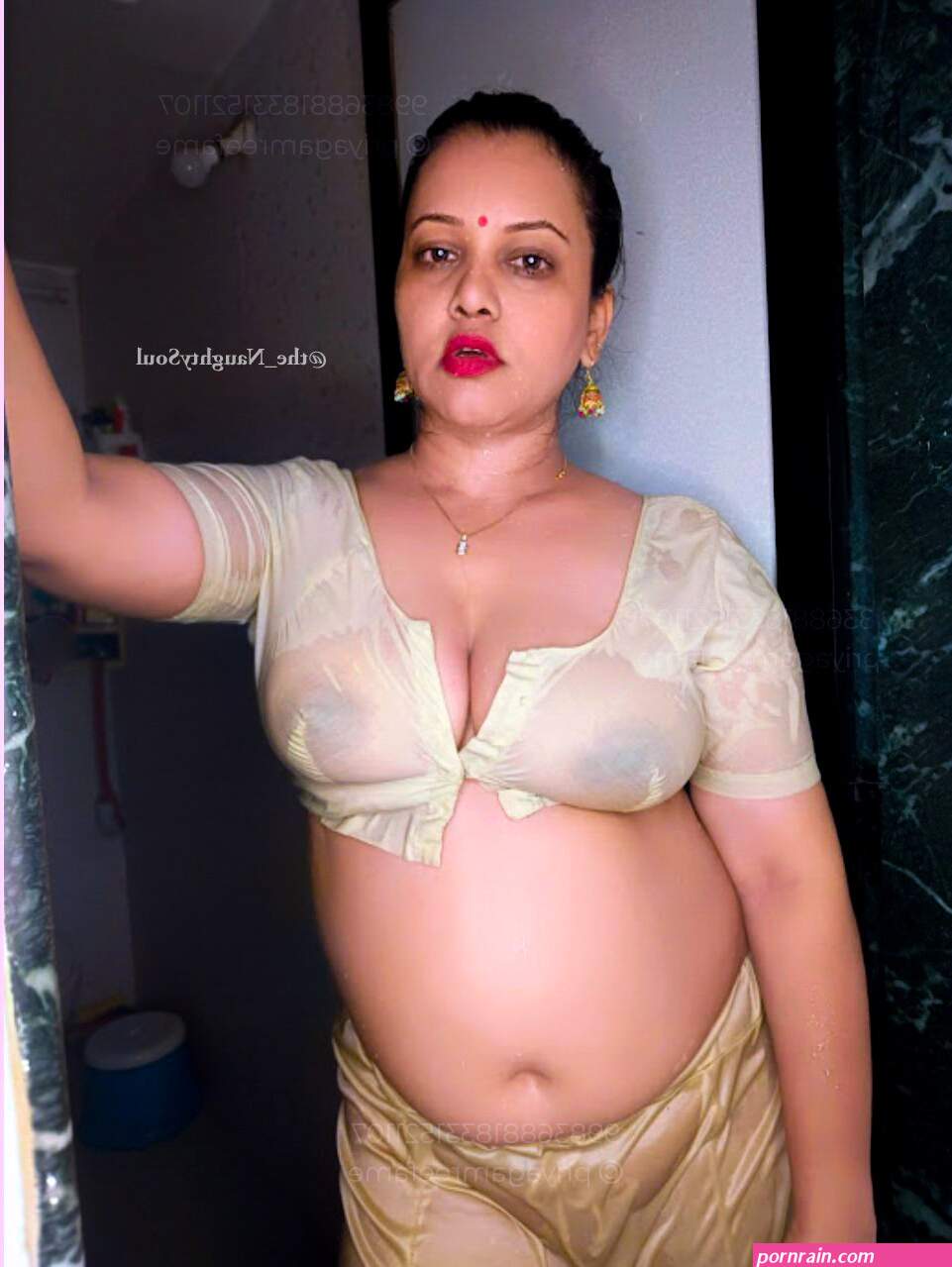 HOTSTUFFS on X: Priya Gamre ! The busty milf showing her curvy physique and exposing her dark nips.