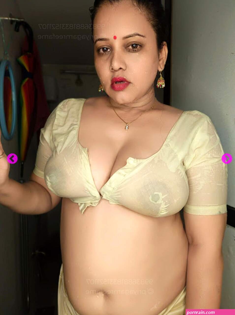 Indian Drama 18 on X: My Favourite Priya Gamre In Wet Saree Nip Visible indiandrama18
