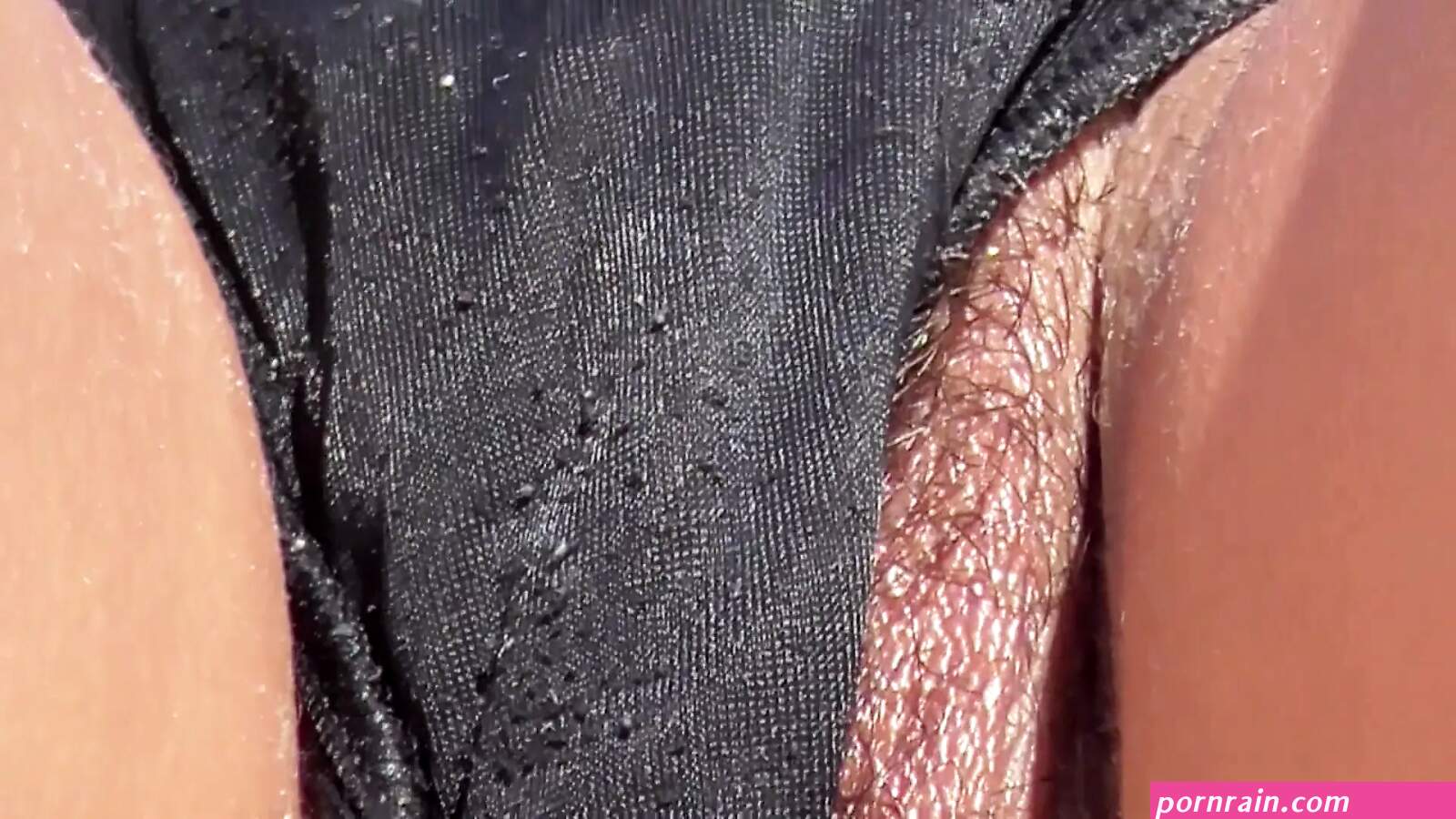 Pussy Slip While Laying Out In Public
