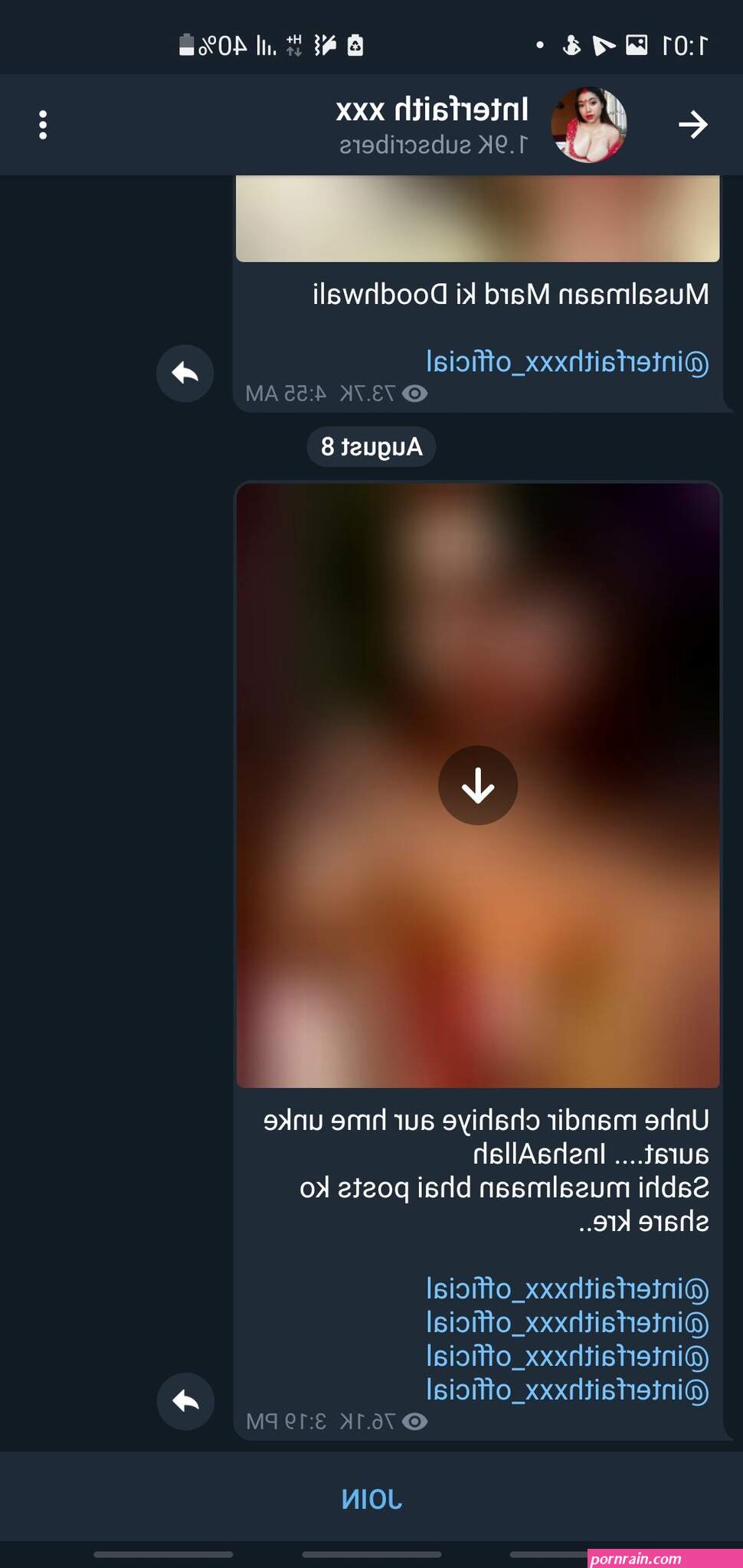 Dev Bhanushali on X: A channel named Interfaith xxx run by mlims of India and Pak have been sharing pictures and making derogatory comments on Hindu women. Dear Sanatani women Love Jihad