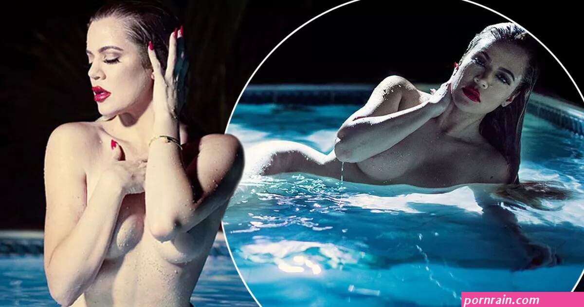 Khloe Kardashian flashes her nipples as she poses seductively for jaw-dropping naked photoshoot in St Barths