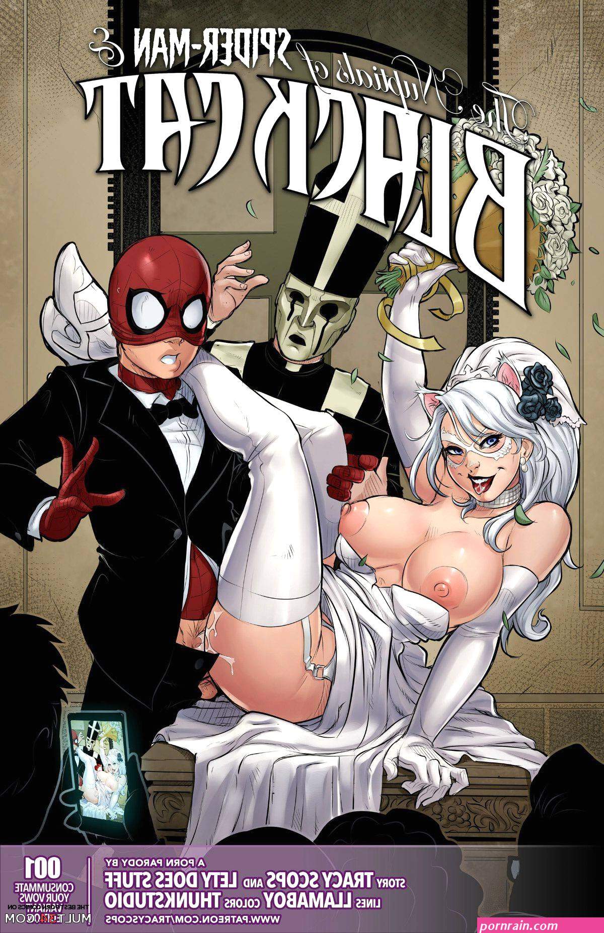 The Nuptials of Spider-Man Black Cat porn comic