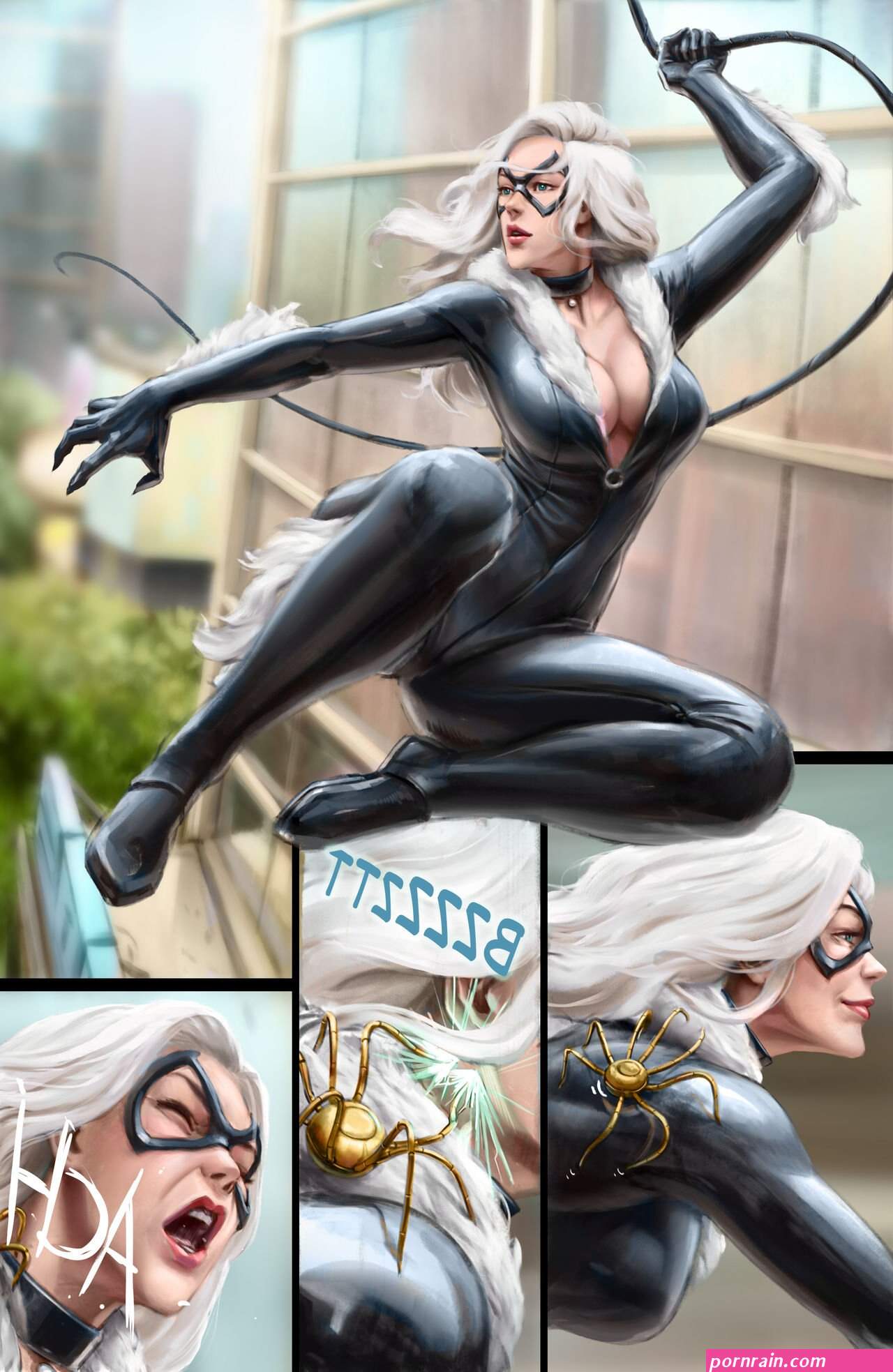 The Superior Black Cat comic porn