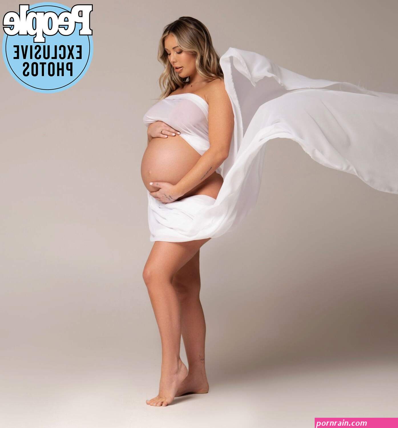 Kelly Kay Shares Nude Maternity Photos Ahead of Welcoming Baby: Photos