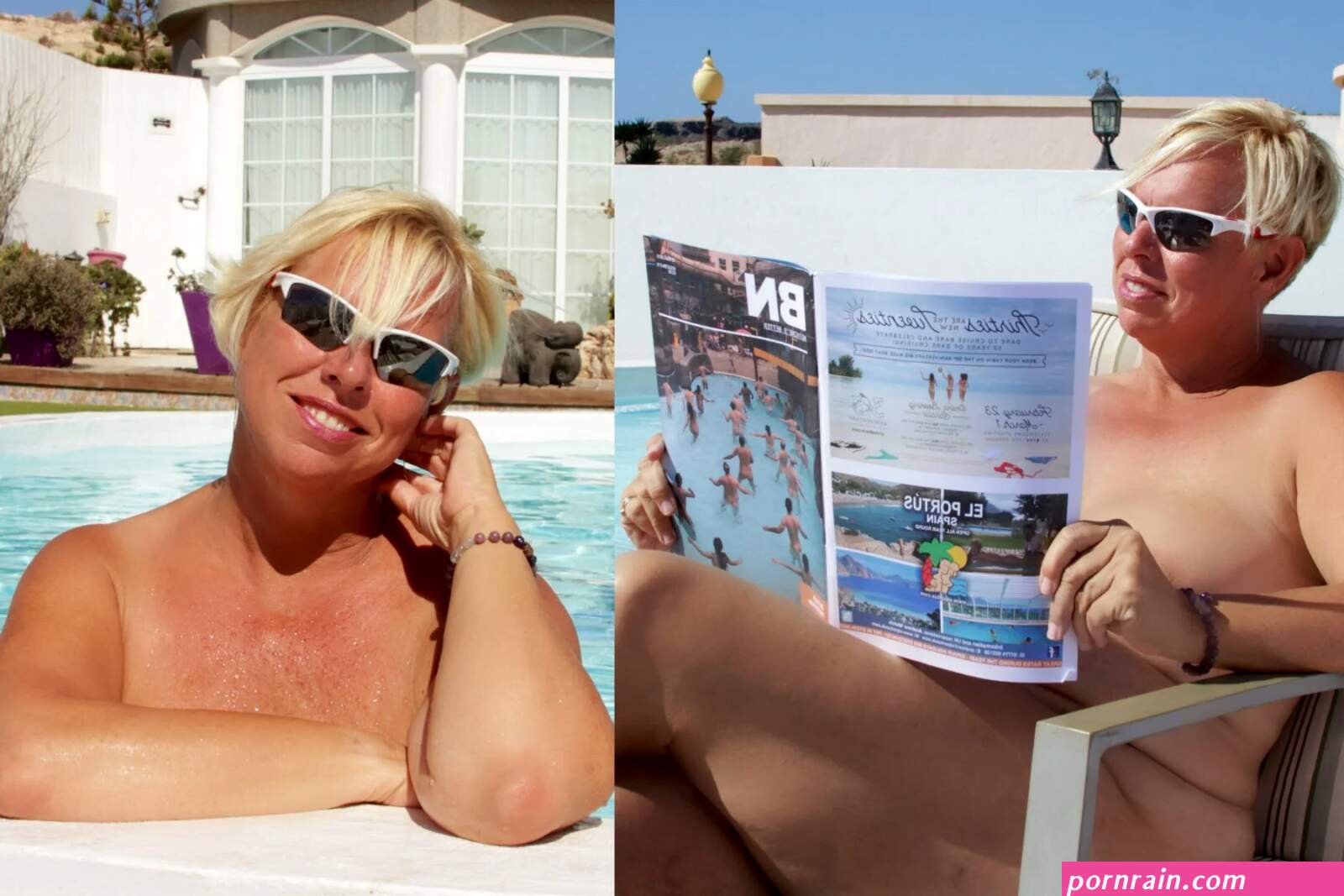Divorcee liberated after turning her exs Canary Islands holiday home into nudist resort