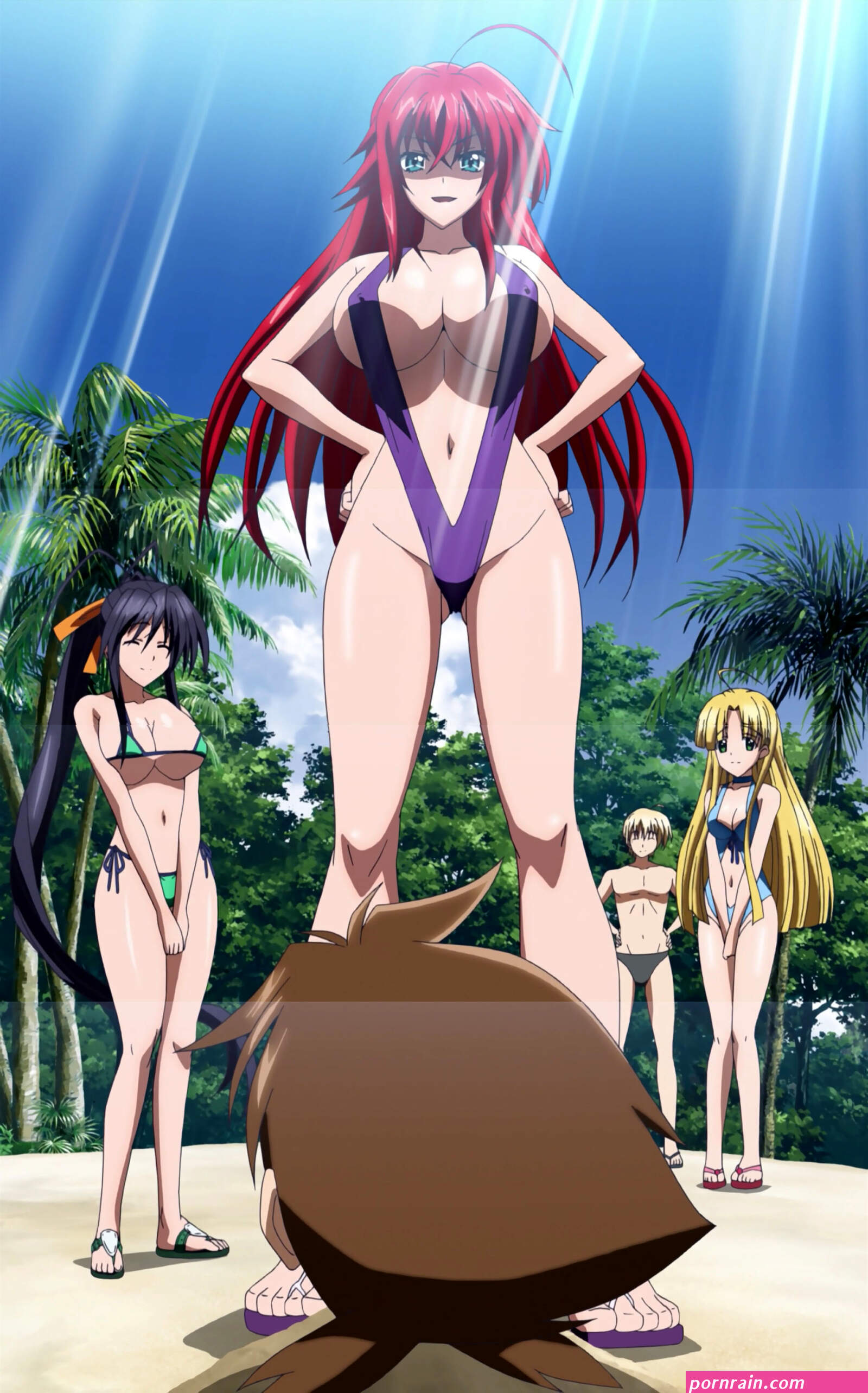 Post 808047: AkenoHimejima AsiaArgento HighSchoolDxD IsseiHyoudou KibaYuto RiasGremory