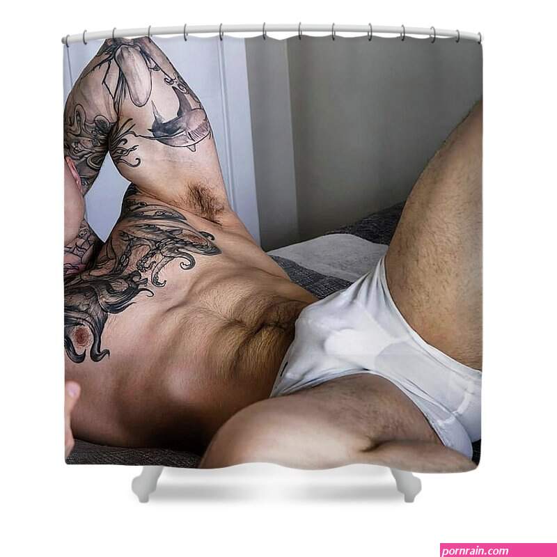 Take my hand Shower Curtain by Jake Andrich
