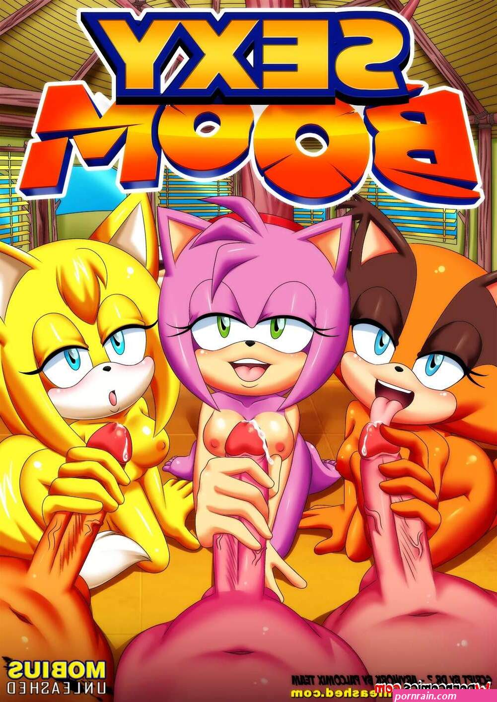 Porn comic Sexy Boom. Chapter 1. Sonic the Hedgehog. Palcomix. Sex comic and his friends