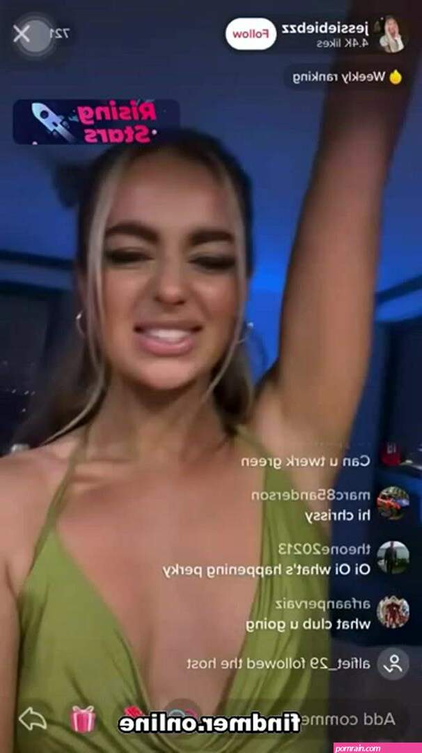 Jessie Biebzz Tiktok Nip Slip On Live Naked Leaked