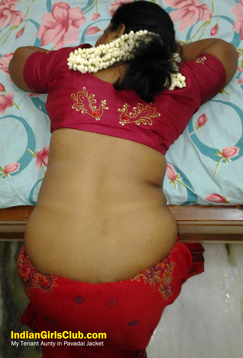 My Tenant Aunty in Pavadai Jacket Pondicherry