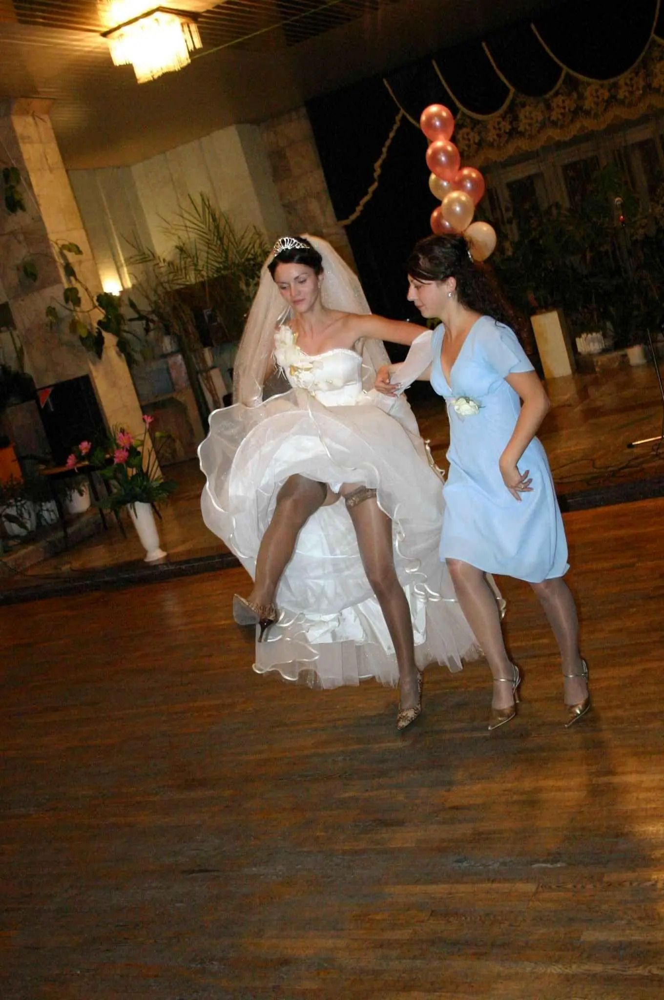 Wedding Upskirt Brides Panties