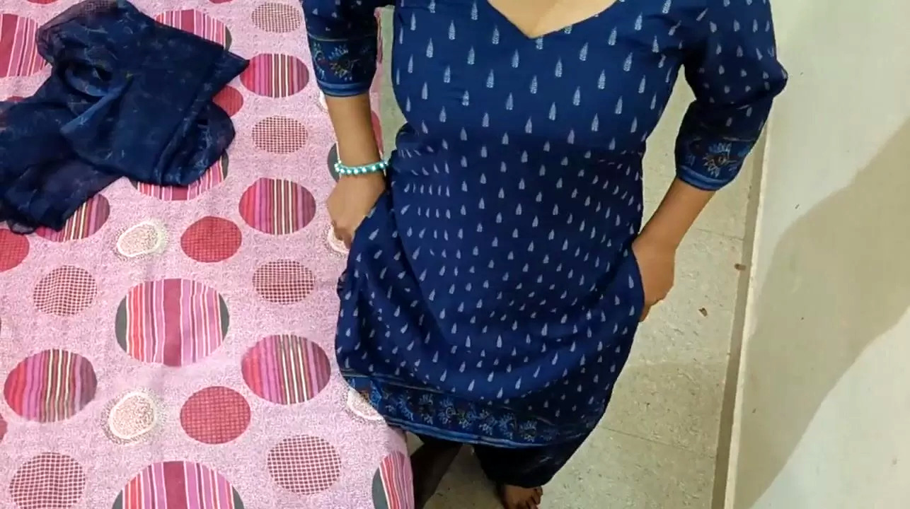Hot Indian Desi maid sex with room owner son in clear Hindi audio watch online