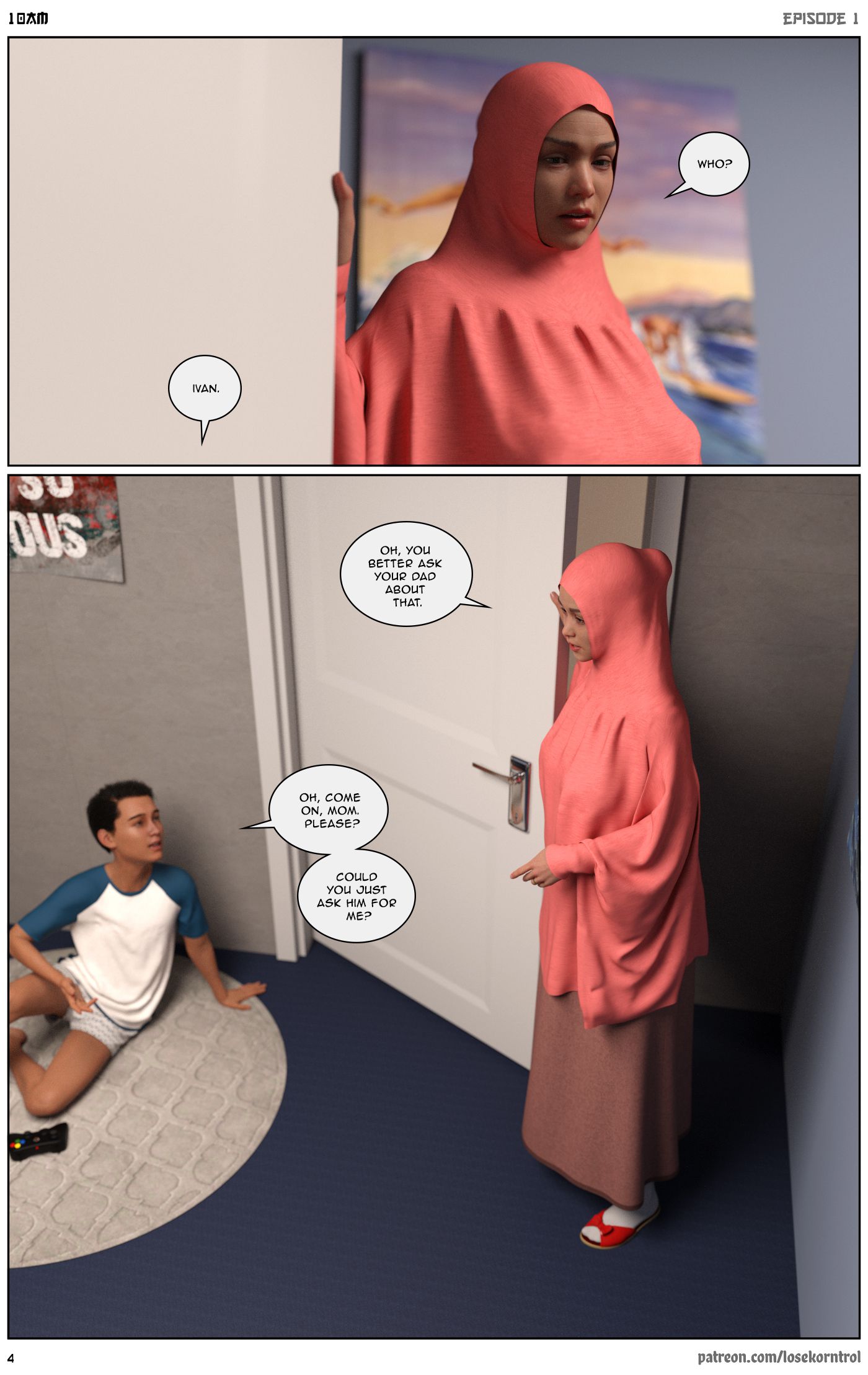 10 AM LoseKorntrol Hijab 3DX