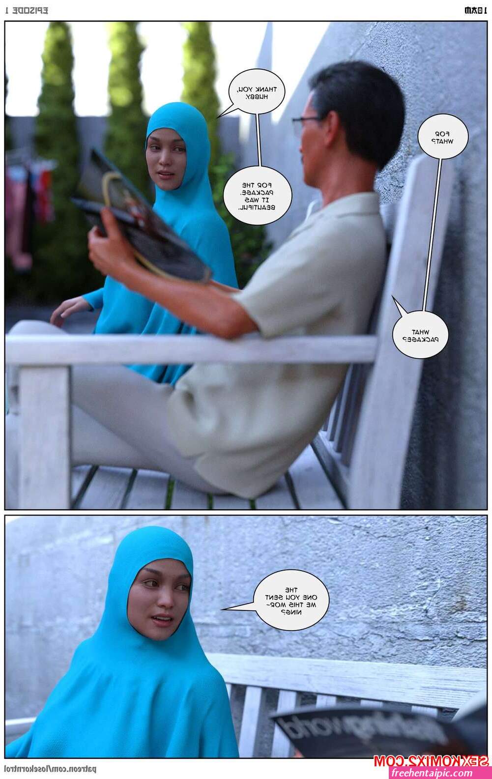 porn comic jilbab