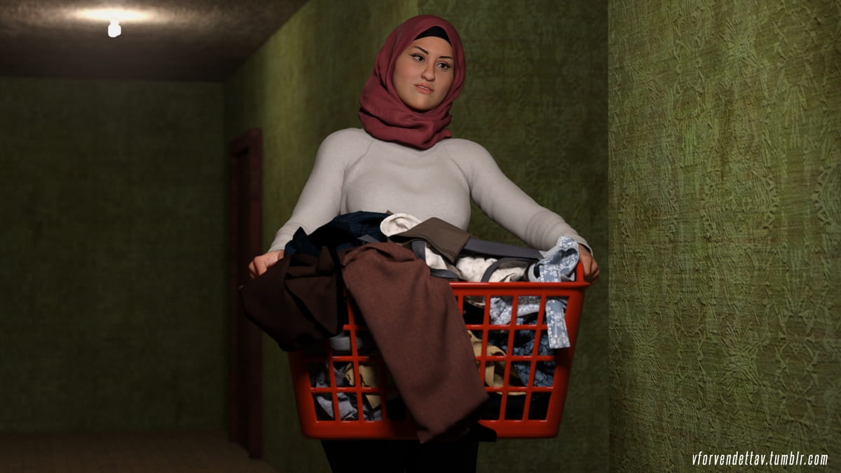 Naughty Hijab 3DX- Good Wife- VforVendettaV