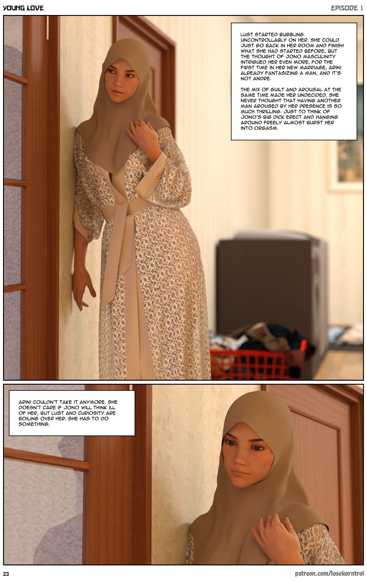 Hijab 3DX- Losekorntrol