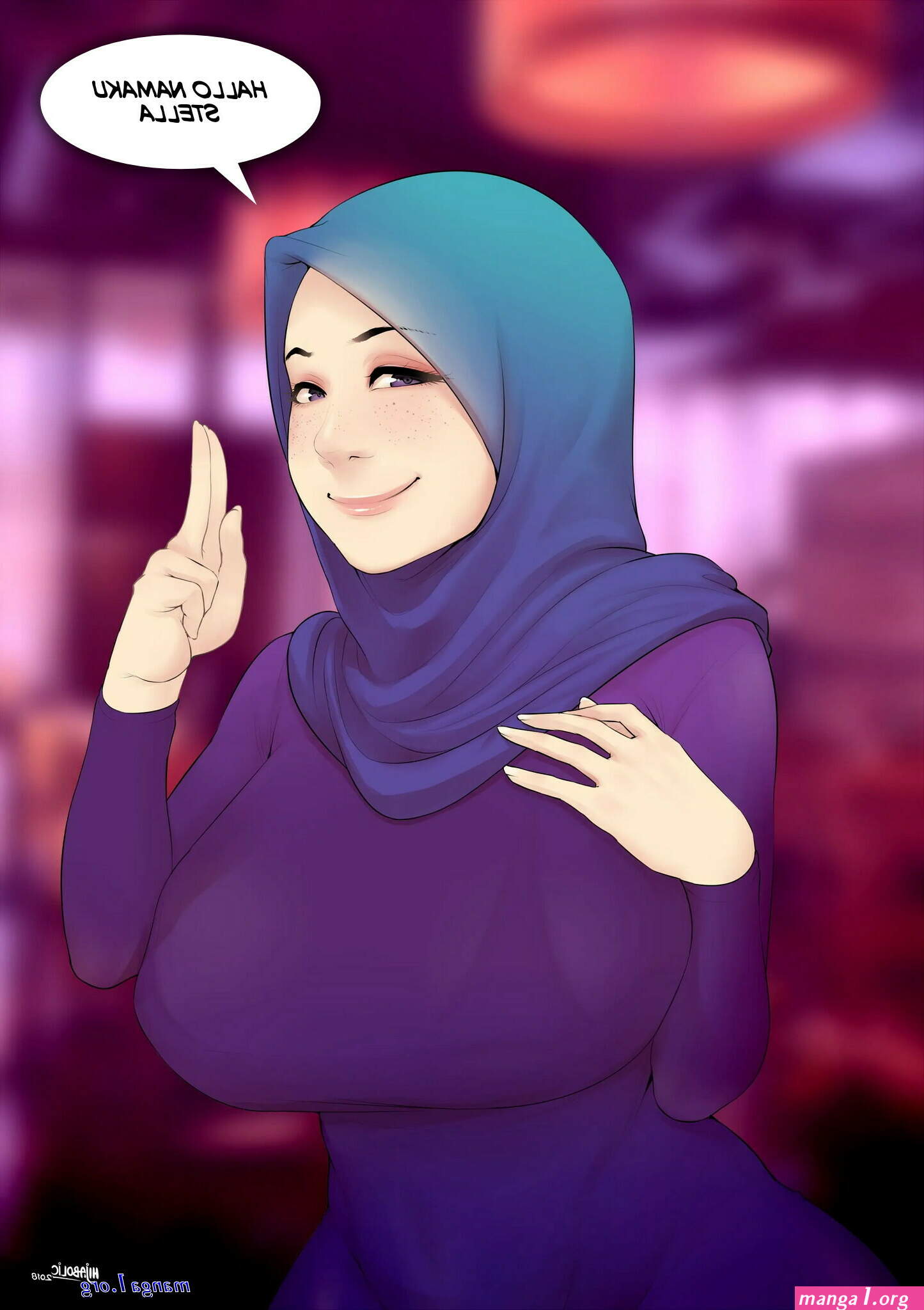 Komik hijab toket gede