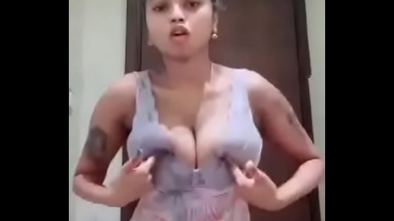 indian girl boob press
