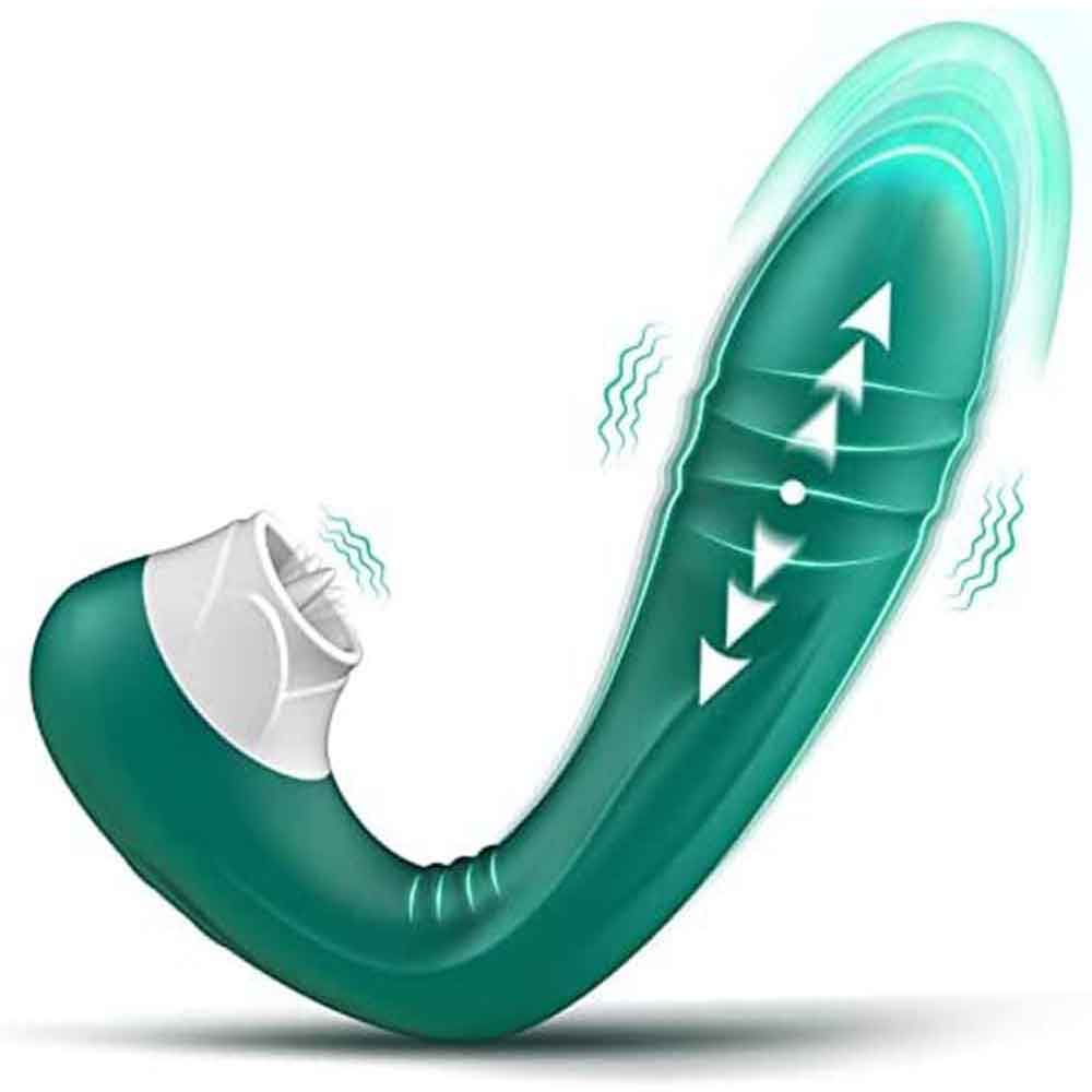 Green G-Spot Clit Vibrator
