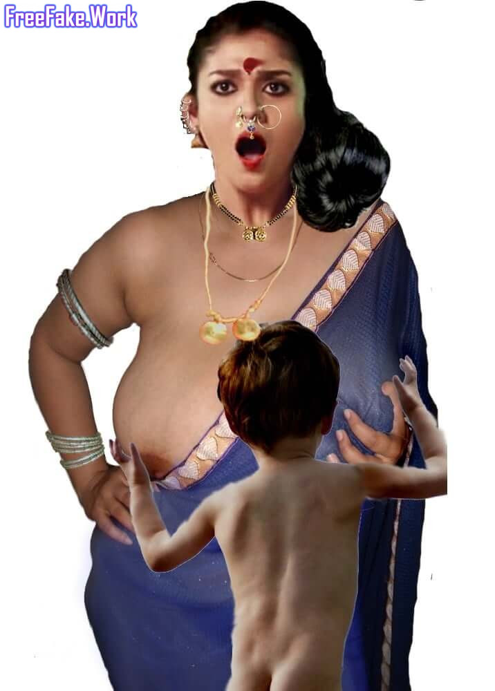 Sexy actress Nayan xxx saree sex pics