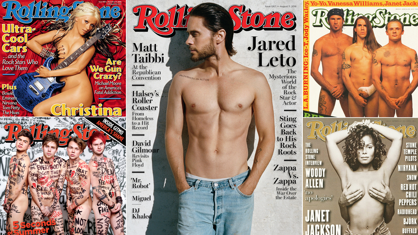 Getting Naked on the Cover of Rolling Stone