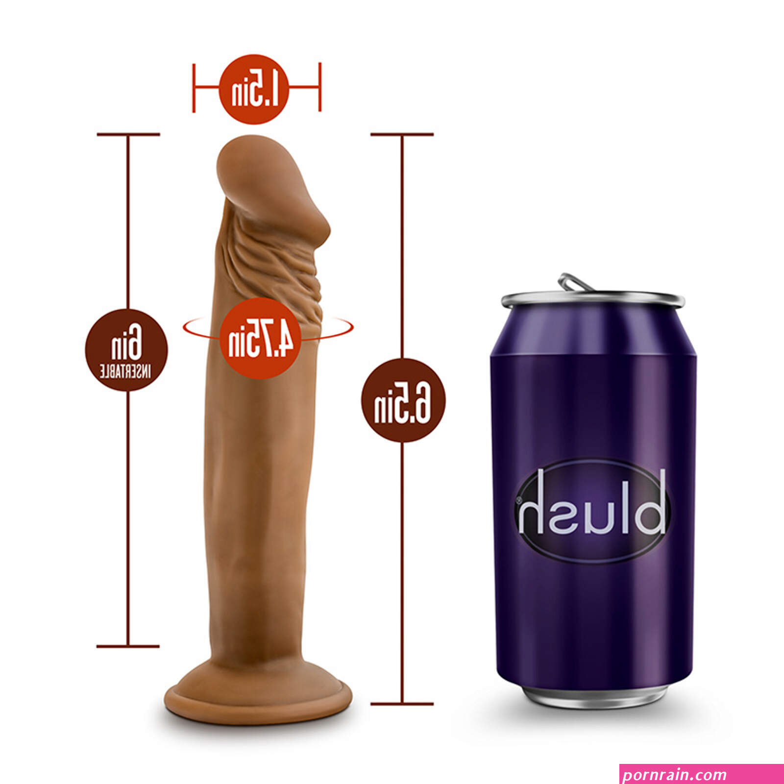Blush Novelties Dr. Skin Dr. Small 6 Inch Dildo