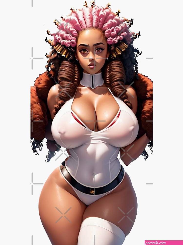 Ebony BBW Big Tits Sticker for Sale by Pannyyy