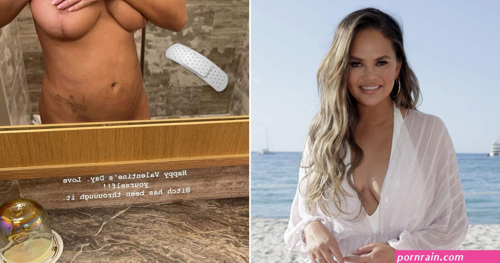 Chrissy Teigen posts nude photo for Valentines Day: Love yourself