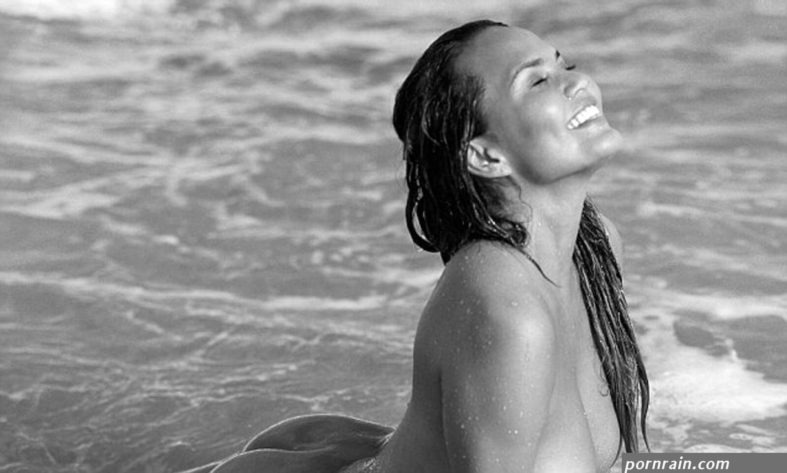 Chrissy Teigen nude for DuJour magazines beach shoot