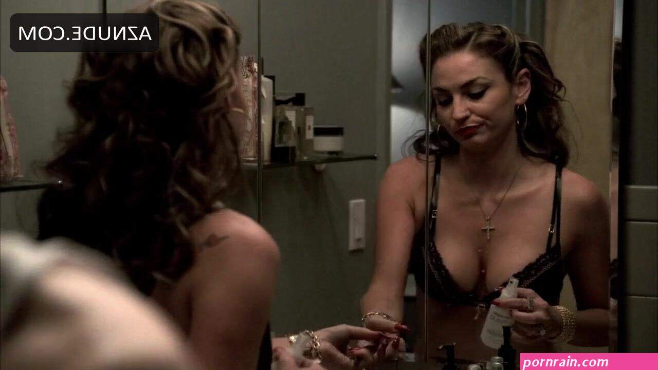 Drea de Matteo Underwear hot scene in The Sopranos